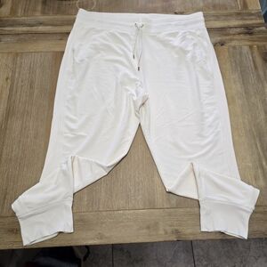 Lauren Ralph Lauren Cream Jogger Pants